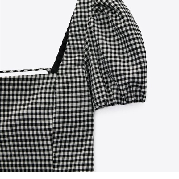 zara gingham dress - Picture 7 of 8
